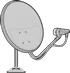 antena de satelite